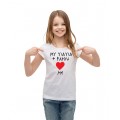 My Yiayia and Papou LOVE Me - Youth Greek T Shirt 